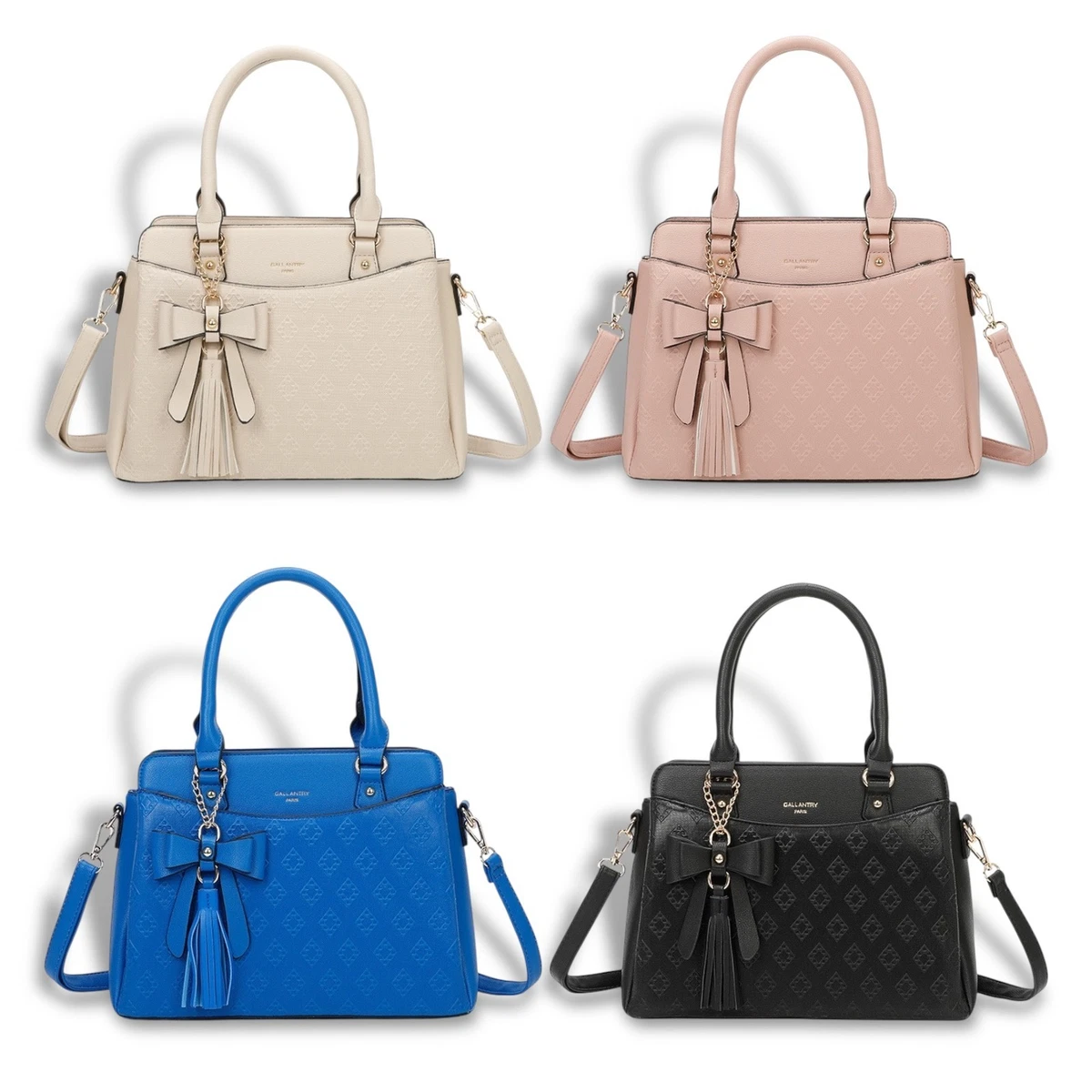 Sac à Main Clouté Rose Femme Avec Bandoulière Amovible - Neuf Sans étiquette