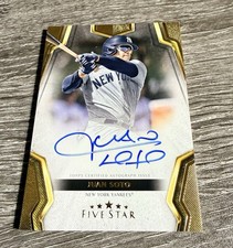 JUAN SOTO ON CARD AUTO #FSA-JS NEW YORK YANKEES SP SIGNED