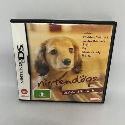 Nintendogs Dachshund & Friends NINTENDO DS Complete PAL *NO MANUAL* Free Post