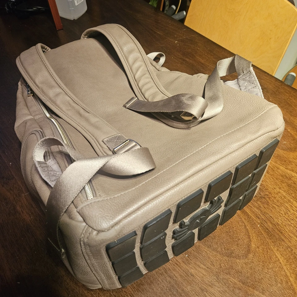 NEW! MUST HAVE! Itzy Ritzy - Vanilla Latte Boss Backpack Diaper Bag Plus - Image 3 of 4