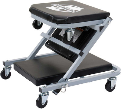 Pro Lift C 2036D 36 Inch Black Wheelchair Mechanics Creeper and Seat 300 lbs
