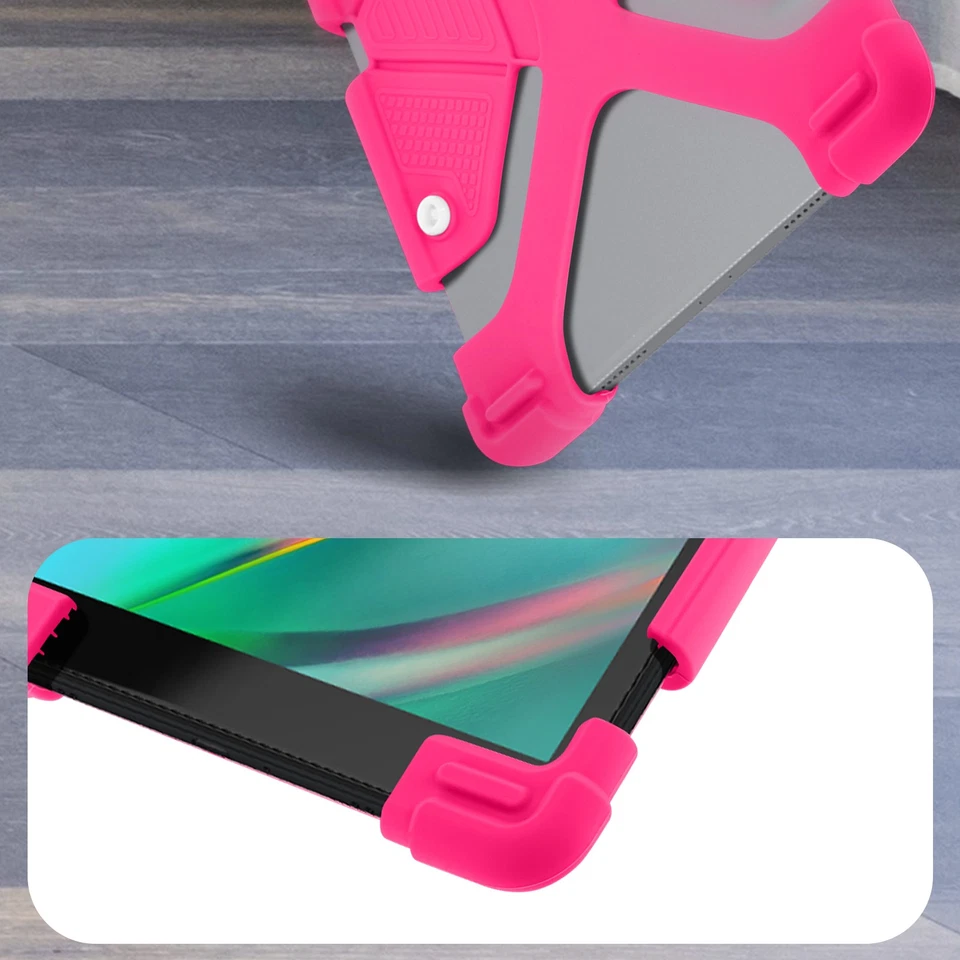 Universal shock-resistant bumper case for 7.9"– 9" Tablets, with kickstand - Image 3 of 4