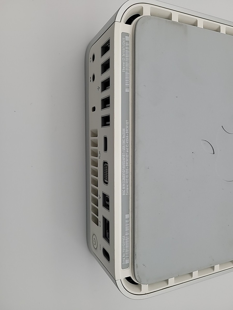 Apple Mac Mini A1283 Intel Core Duo @2.26GHz 2GB RAM 160GB HDD