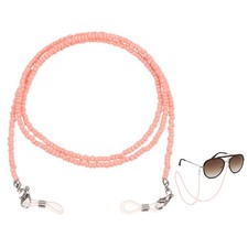 Eyeglass Chains for Women, Eyeglass Holder Bead Chains for Glasses, Pink