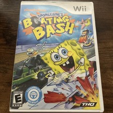SpongeBob's Boating Bash (Nintendo Wii, 2010) Tested + Working