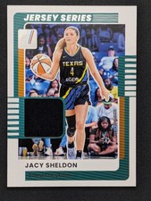 2025 Panini Donruss WNBA - Jersey Series Jacy Sheldon #18 (MEM)