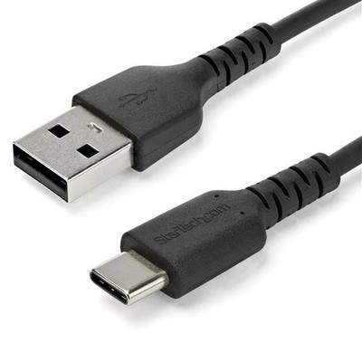 StarTech 1m USB A to USB C Charging Cable - Durable Fast Charge & Sync USB 2....