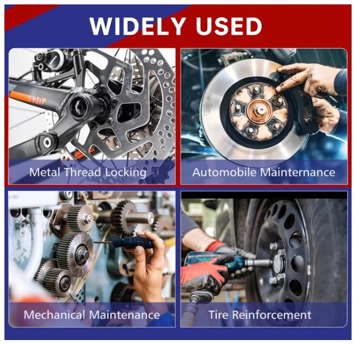 ThreadLocker 242 and 271, Thread Lock Medium and High Strength Lock Tight & Seal