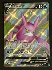 Crobat V SWSH098 SWSH Spada e Scudo Promo Holo Carta Pokemon TCG - LP
