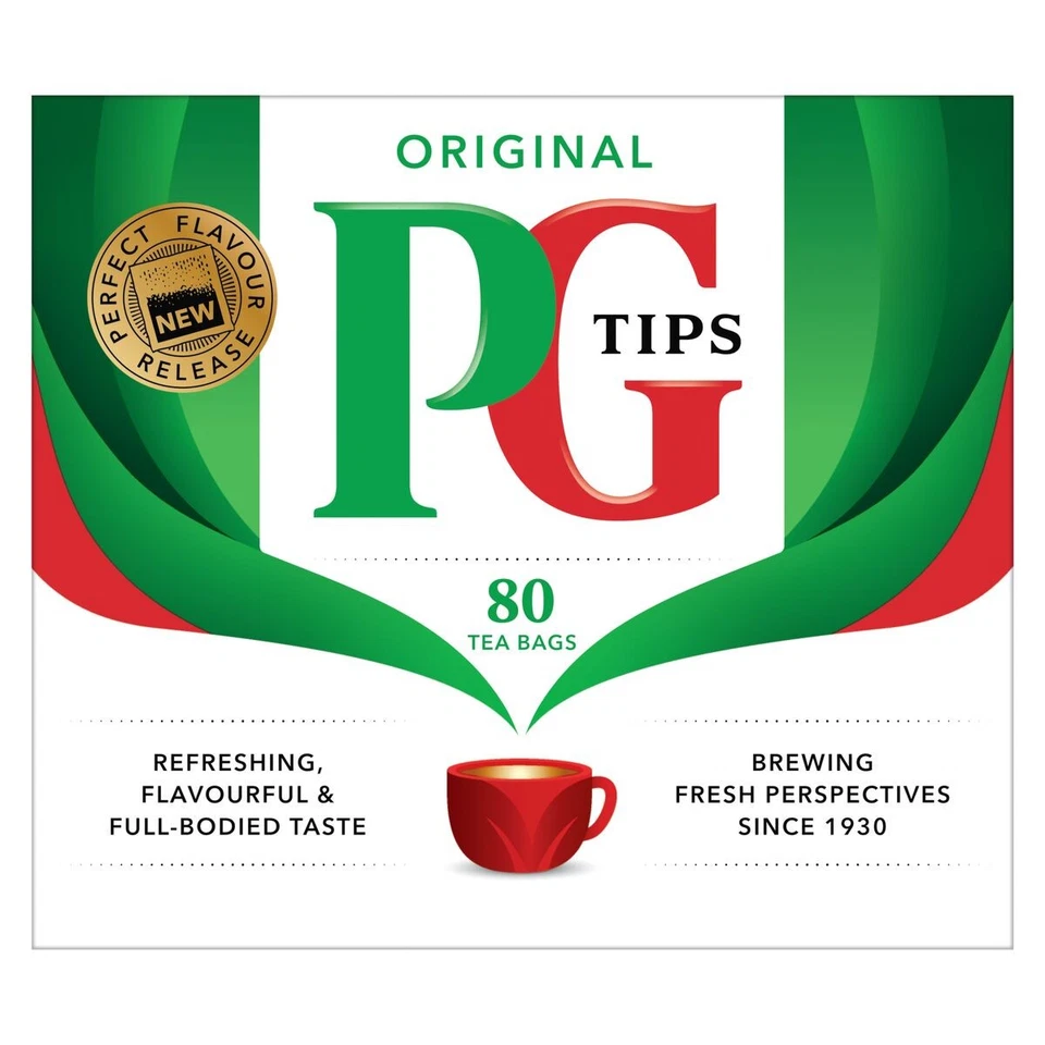 PG Tips - Original Schwarztee - 80 Teebeutel - Bild 1 von 4