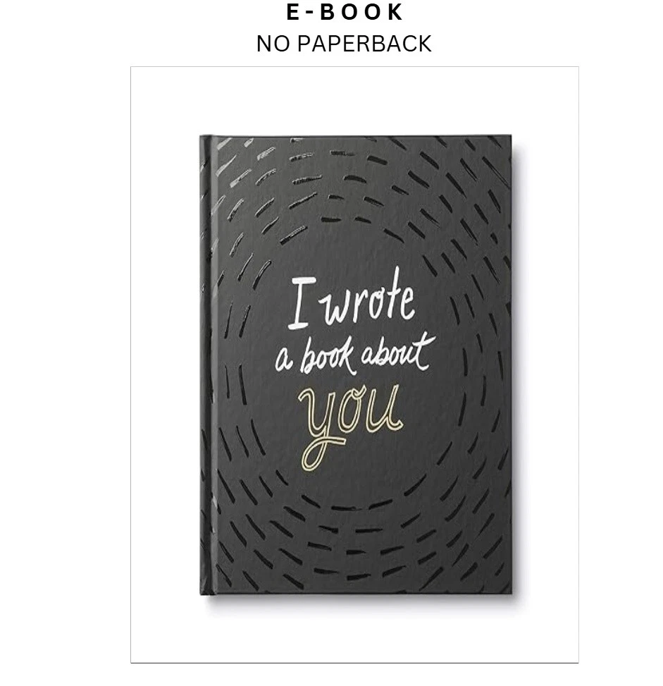 Buy I Wrote a Book About You, A fun, ebook, instant digital download PDF from LD Global