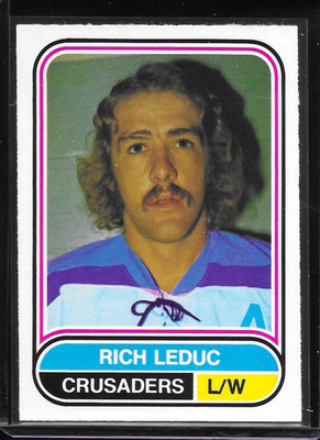 1975-76 O-Pee-Chee WHA - Rich LeDuc #113 (RC) NM
