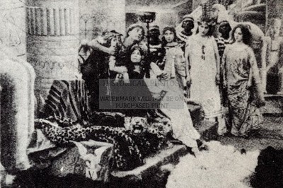 ANTONY AND CLEOPATRA THEATER PERFORMANCE 1908 4X6 PHOTO