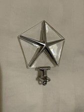 Vintage Chrysler Pentastar Hood Ornament 1979 New Yorker Fifth Avenue Edition