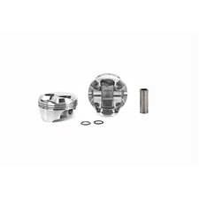 Icon Piston Set Ic608.std Premium 4.125 Bore 11cc Dome 2v For Chevy 388 Sbc
