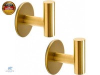 Handtuchhaken Ohne Bohren Gold Garderobenhaken Edelstahl SUS304 Wandhaken