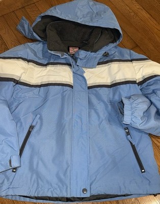 Girls Large Eagle Canyon Blue Ski Jacket