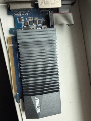 ASUS NVIDIA GEFORCE GT 710 1GB VRAM GDDR5 Graphics Card (GT710SL1GD5BRK)