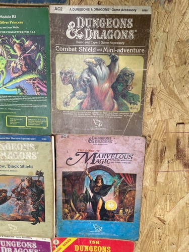 Vintage Lot TSR Dungeons & Dragons Manuals, Modules, Campaign Guides 80s VTG - Picture 9 of 18