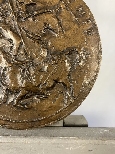 Medaille Bronze Janine Boyer: Selten Premier Probe " Stierkampf " Boden - Picture 4 of 5