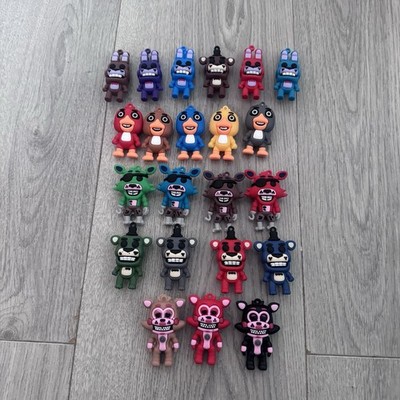 Five Nights At Freddys Silikon Schlüsselanhänger Konvolut x22 FNAF Figuren Restposten