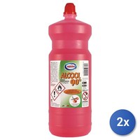 2X Amacasa Ethanol Denaturiert 1000 Ml Transparent Alcool Etilico