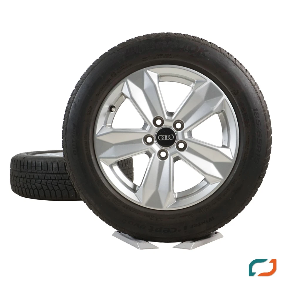 Original Audi A1 GB 82A Winterräder Winterreifen 15 Zoll Felgen 185/65 R15 92H - Bild 3 von 4