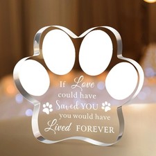 Cynlsum Pet Memorial Ornament Remembrance Gifts: Loss of Dog Cat Sympathy Gif...
