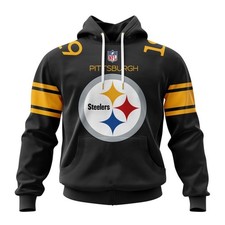 Pittsburgh Football Team Steelerss 3D Hoodie, Unisex Adults S-5XL