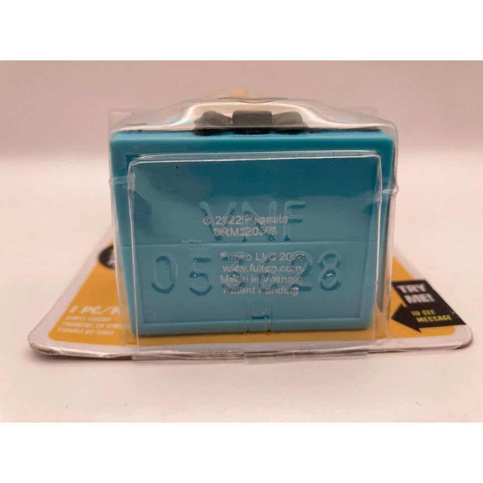 Boneco de Vinil Funko Popsies CHARLIE BROWN Peanuts Snoopy 2022 Mensagem Pop Up Novo - Imagem 4 de 4