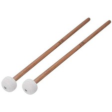 2Pcs Snare Drum Timpani Stick Mallet Soft Felt Mallet, Marching Drum...