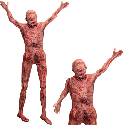 Halloween Bloody Full Body - 4.8ft Latex Skinned Hanging Corpse Torso Props f...