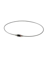 phiten RAKUWA Necklace Wire EXTREME Carbon Silver 50cm