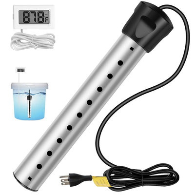 #ad Immersion Water Heater2000W Portable Hot Water Heater with Digital LCD Thermome $41.88
