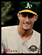 1995 Topps Stadium Club Ben Grieve #103 Oakland Athletics MLB Baseball Draft