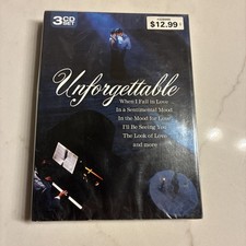 Unforgettable 3 CD Compilation of classic love songs. BRAND NEW & SEALED