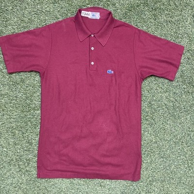 Lacoste Shirt L Collared Office Dress Up Button Up Polo Tee