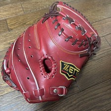 ZETT Catcher's Mitt Hard Type Baseball Glove Used, Excellent Condition