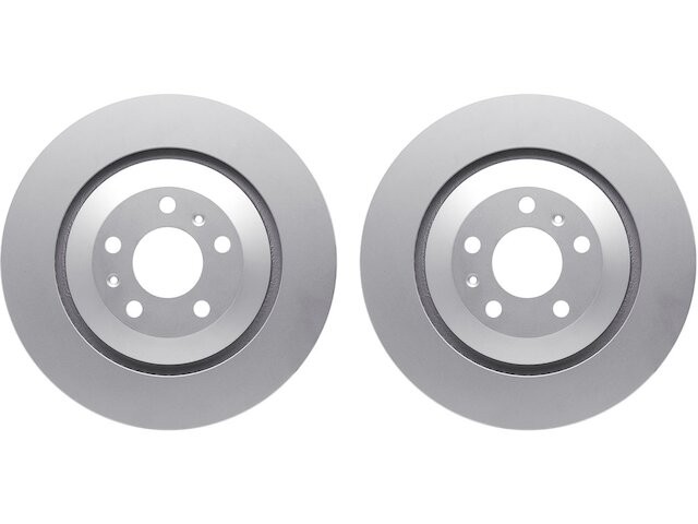 Rear Dynamic Friction Brake Rotor Set fits Bentley Continental 2004-2018 16WSSV