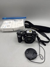 Sony CyberShot DSC-H10 8.1 MP Digital Camera-TESTED  New Batteries And Charger