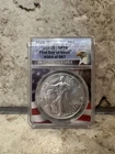 U.S. Mint American Silver Eagle 2025 ANACS SP70 First Day of Issue #084/587