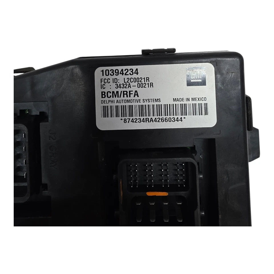 Módulo de control de carrocería GMC Canyon Chevy Colorado 2004-2007 BCM BCU 10394234 OEM Foto 2 de 4