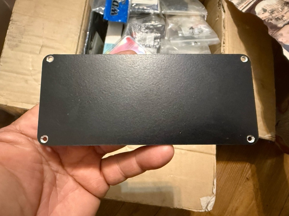 Washburn Dime 3 D3 Aluminum Floyd Rose Back Cover Plate Slime Bolt