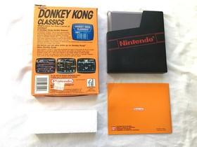 Donkey Kong Classics Nintendo NES FAH FRA complete CIB