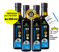 KRÄUTERLAND Bio Schwarzkümmelöl UNGEFILTER...