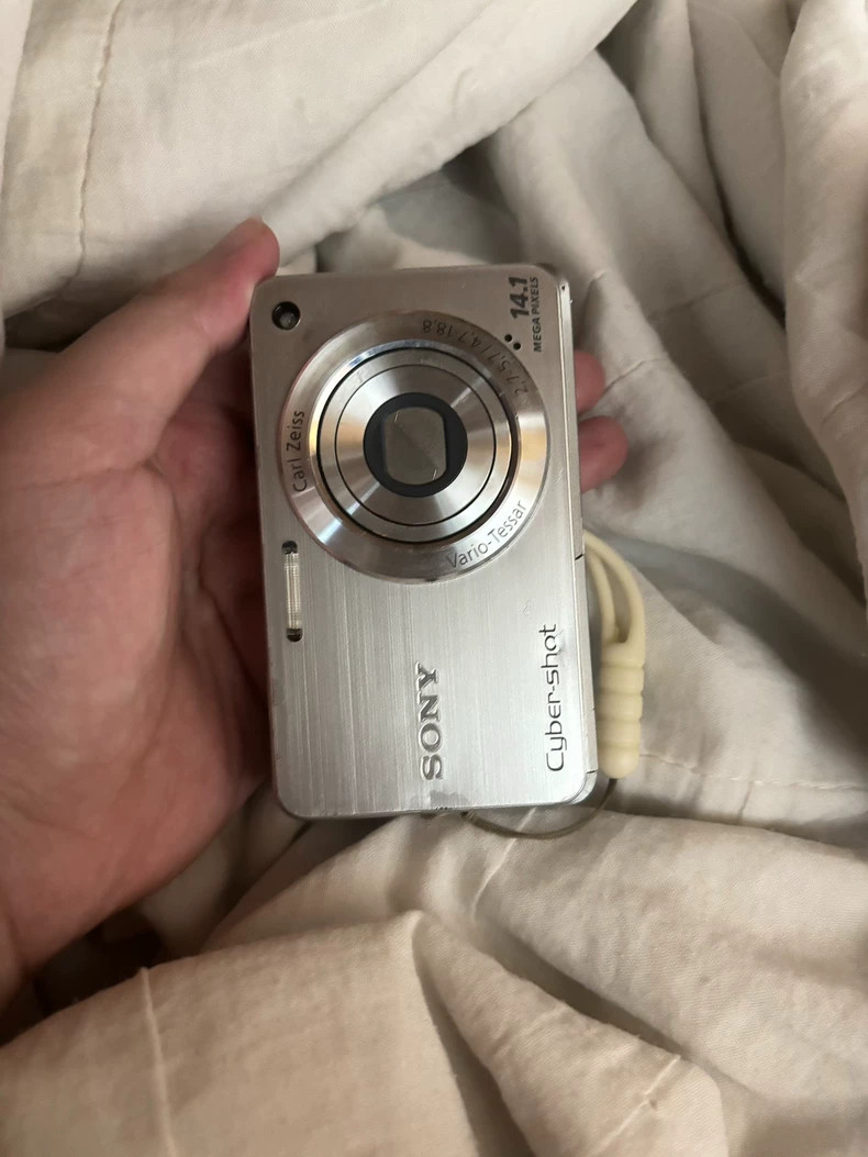 Sony Cyber-shot W560 14.1MP silver Digital Camera 4x Optical Zoom English