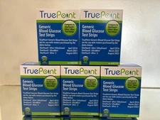 True Point - Unistrip Blood Glucose Strips – 250 Count – Generic For One Touch