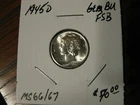 1945 D "Mercury" Liberty Dime Gem BU FSB! #72403