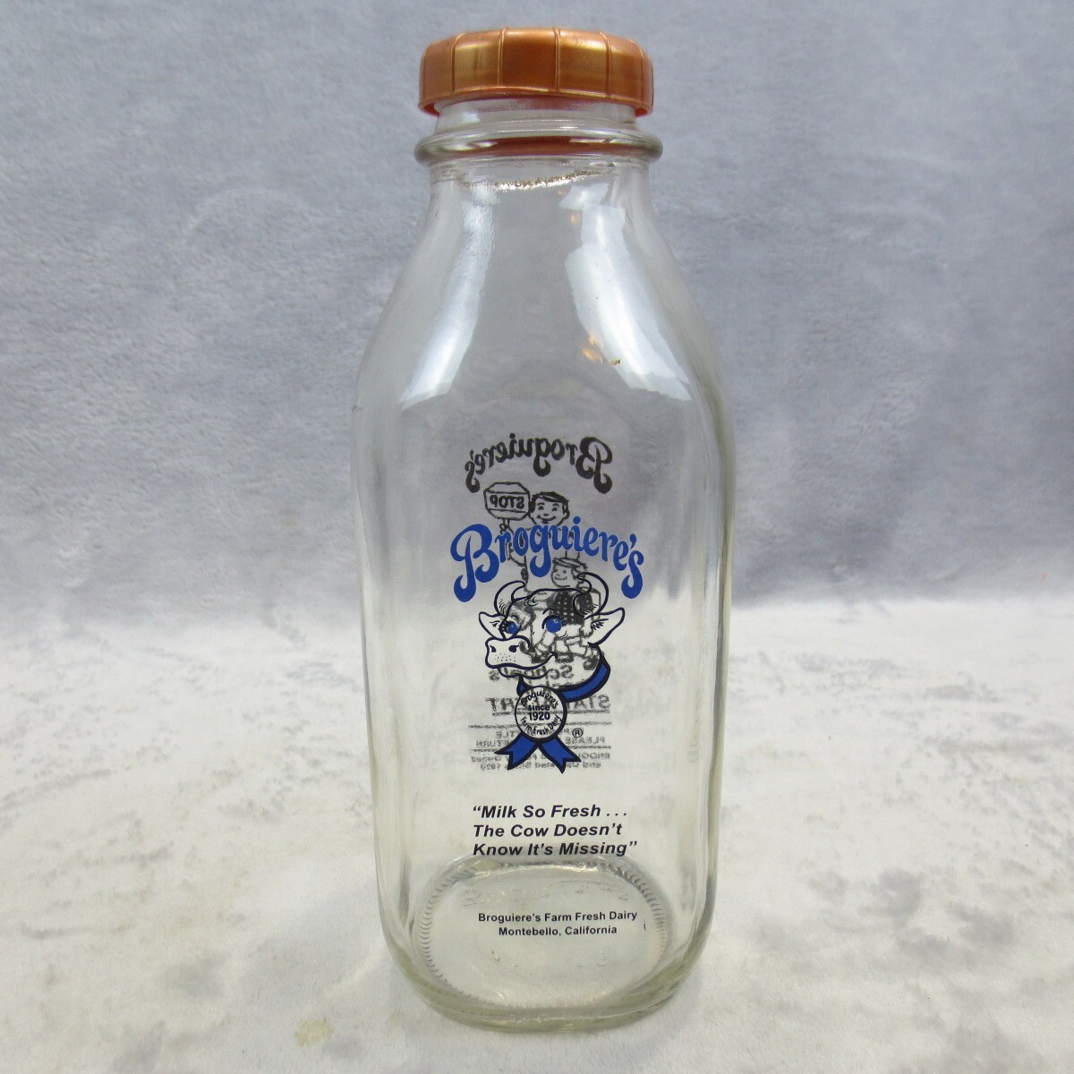 Broguieres Dairy Rare Blue Label Back to School Chocolate Milk