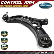 Front Driver Left Lower Control Arm with Ball Joint for Hyundai Venue 2020-2024